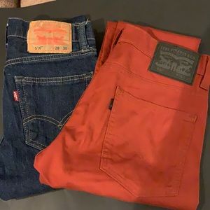LEVI’S 510 28x30 JEANS SUPER SKINNY BUNDLE 2 for 1!